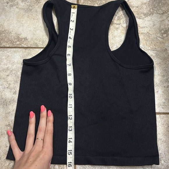 COPY - Ribbed Crop Tank Top - Picture 4 of 5